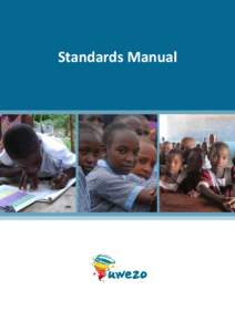 Standards Manual[removed]Standards Manual i