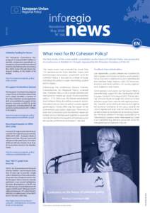 Newsletter 168, EU Regional Policy