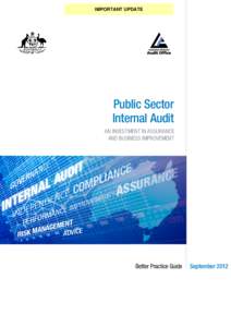 IMPORTANT UPDATE  Public Sector Internal Audit AN INVESTMENT IN ASSURANCE AND BUSINESS IMPROVEMENT