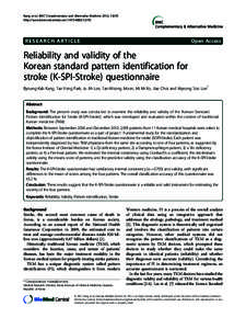 Kang et al. BMC Complementary and Alternative Medicine 2012, 12:55 http://www.biomedcentral.com[removed]RESEARCH ARTICLE  Open Access