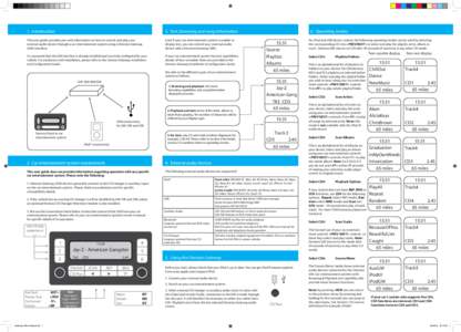 1. Introduction 3. Text, browsing and song information