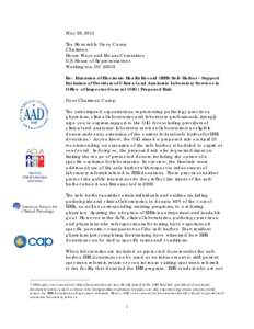 Microsoft Word - Coalition Letter EHR Safe Harbor FINAL 5-23-13_.docx