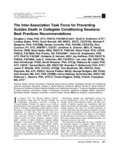 Journal of Athletic Training 2012;47(4):477–480 doi: [removed][removed] Ó by the National Athletic Trainers’ Association, Inc www.nata.org/journal-of-athletic-training