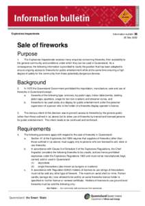 Explosives Information Bulletin 36