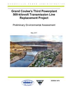 Microsoft Word - Grand Coulee Transmission Line Replacement Project Prelim EA.doc