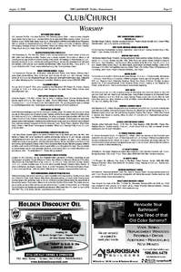 August 13, 2009  THE LANDMARK Holden, Massachusetts Page 33