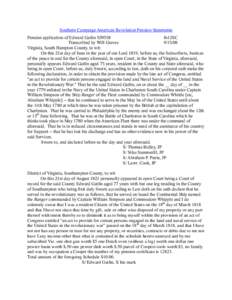 Oath / Charleston /  West Virginia / South Carolina / Geography of the United States / Abraham Whipple / Charleston /  South Carolina