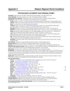 Western Regional Permit Desk Guide