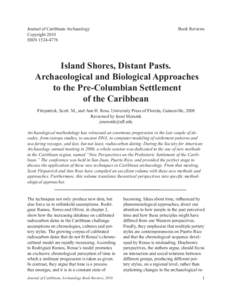 Journal of Caribbean Archaeology Copyright 2010 ISSN[removed]Book Reviews