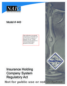 Institutional investors / Finance / Insurance / National Association of Insurance Commissioners / Security / Life insurance / Types of insurance / Risk purchasing group / Insurance in the United States / Investment / Financial economics / Financial institutions