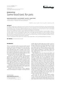 Interdisc Toxicol. 2009; Vol. 2(3): 169–176. doi: v10102interdisciplinary  Published online in: