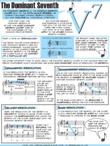 7  music theory for musicians and normal people by toby w. rush The Dominant Seventh