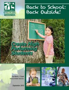 Back to School: Back Outside! Create High Performing Students