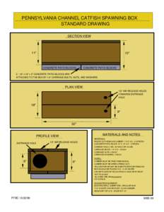 PA Channel Catfish Spawning Box