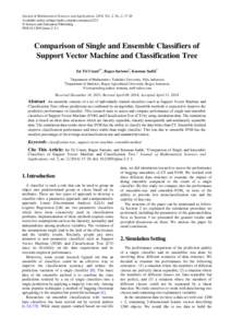 Journal of Mathematical Sciences and Applications, 2014, Vol. 2, No. 2, 17-20 Available online at http://pubs.sciepub.com/jmsa/2/2/1 © Science and Education Publishing DOI:[removed]jmsa[removed]Comparison of Single and E