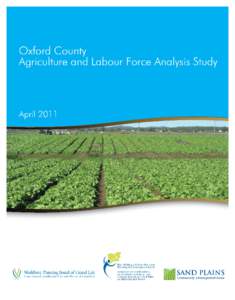 Land use / Agricultural economics / Farmworker / Agriculture in Canada / Human geography / Agriculture / Farm