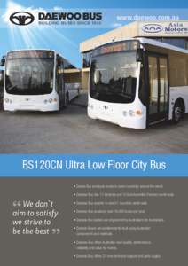 Daewoo Bus / Hatchbacks / Sedans / Buses / Transport / Land transport / Private transport