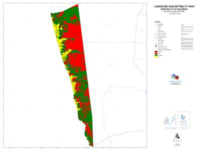 LandslideSusceptibilityMapMalimono