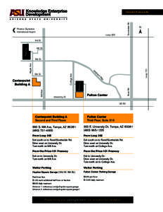 Scottsdale Rd  research.asu.edu Phoenix Skyharbor International Airport