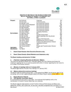 Microsoft WordFebruary 2012 Main Board Minutes final.doc