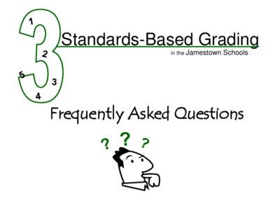 Standards-Based Grading in the