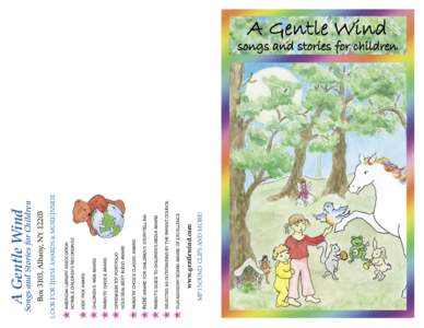 MP3 SOUND CLIPS AND MORE!  www.gentlewind.com ✮ PARENTS’ CHOICE CLASSIC AWARD ✮ INDIE AWARD FOR CHILDREN’S STORYTELLING