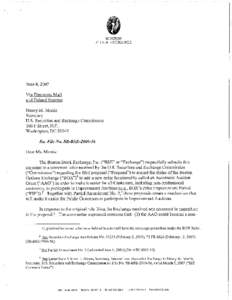 Comment Letter on File No. SR-BSE[removed]
