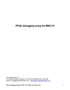 Microsoft Word - FPGA debugging using the MSO-19.doc