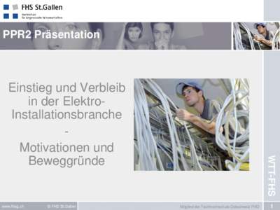 PPR2 Präsentation  www.fhsg.ch © FHS St.Gallen