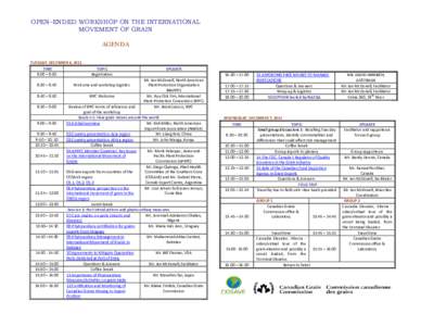 Import and Export of Christmas Trees Workshop