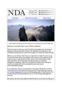 NDA website  NDA training course dates Make an enquiry