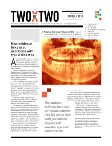 VOLUME 3 • ISSUE 5  OCTOBER 2012 NEWS FROM THE DEPARTMENT OF EPIDEMIOLOGY  MAILMAN SCHOOL OF PUBLIC HEALTH