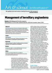 Peptides / Angioedema / Hereditary angioedema / C1-inhibitor / CSL Behring / Ecallantide / Acquired C1 esterase inhibitor deficiency / Icatibant / Aspirin / Health / Complement deficiency / Medicine