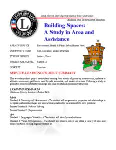 Buliding Spaces: A Study in Area Assistance