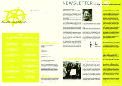 newsletter Liebe Freundinnen und Freunde, 19. 10. 2013  Mitglieder, Unterstützer_innen und Interessierte,