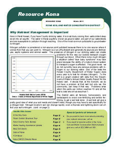 Resource Kona RESOURCE KONA Winter[removed]KONA SOIL AND WATER CONSERVATION DISTRICT