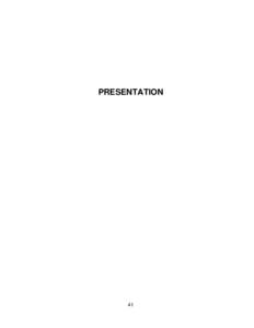 PRESENTATION  41 STUDENT GUIDELINES FOR THE PRESENTATION The Entrepreneurship Experience Capstone presentation is a culminating event. It should