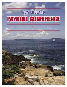 NEW ENGLAND  PAYROLL CONFERENCE June, 2015  ★