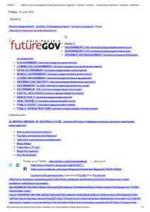 ASEAN’s low cloud readiness holding back economic integration | Articles | FutureGov - Transforming Government | Education | Healthcare Friday, 13 June 2014 SEARCH