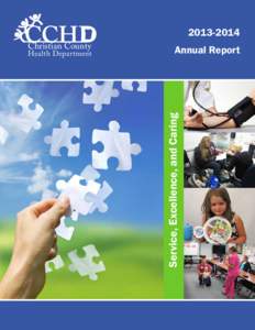 Health Department Annual Report  Service, Excellence, and Caring