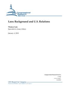 Hmong / CIA activities in Asia and the Pacific / Laos / Laotian Civil War / Hmong people / Outline of Laos / Lao people / Mekong River Commission / Mekong / Asia / Politics of Laos / Laos–United States relations