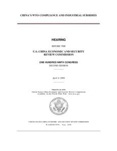 International economics / Countervailing duties / Dumping / World Trade Organization / Doha Development Round / Subsidy / Usha Haley / International trade / Business / International relations