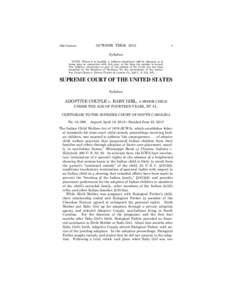 Human development / Marriage / Indian Child Welfare Act / Adoption / Mississippi Band of Choctaw Indians v. Holyfield / Parent / Foster care / Father / Baby Richard case / Family / Parenting / Divorce