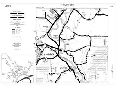 STATE SYSTEM COUNTY SYSTEM TOWN SYSTEM BLACKTOP IMPROVEMENT PROGRAM GRAVEL