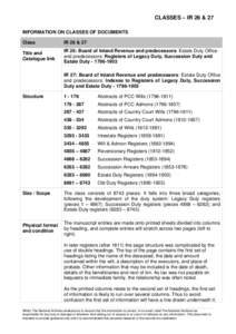 Board of Inland Revenue and predecessors