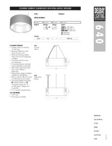 Architecture / Lighting / Multifaceted reflector / Electrical systems / Electrical ballast / Compact fluorescent lamp / Light fixture / Electromagnetism / Gas discharge lamps / Electrical engineering