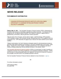 Microsoft Word - NEWS RELEASE - CPPI response to Min. Clement May 12.doc