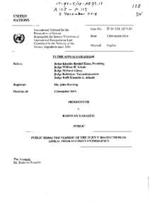 Public Redacted Version of the 25 July 2014 Decision on Appeal from Decision on Indigence