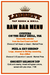 (200)Liberty Tap Room MB Raw Bar Menu