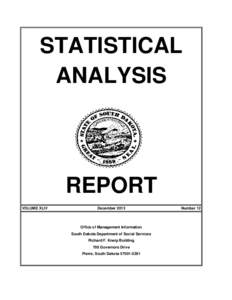 STATISTICAL ANALYSIS REPORT VOLUME XLIV